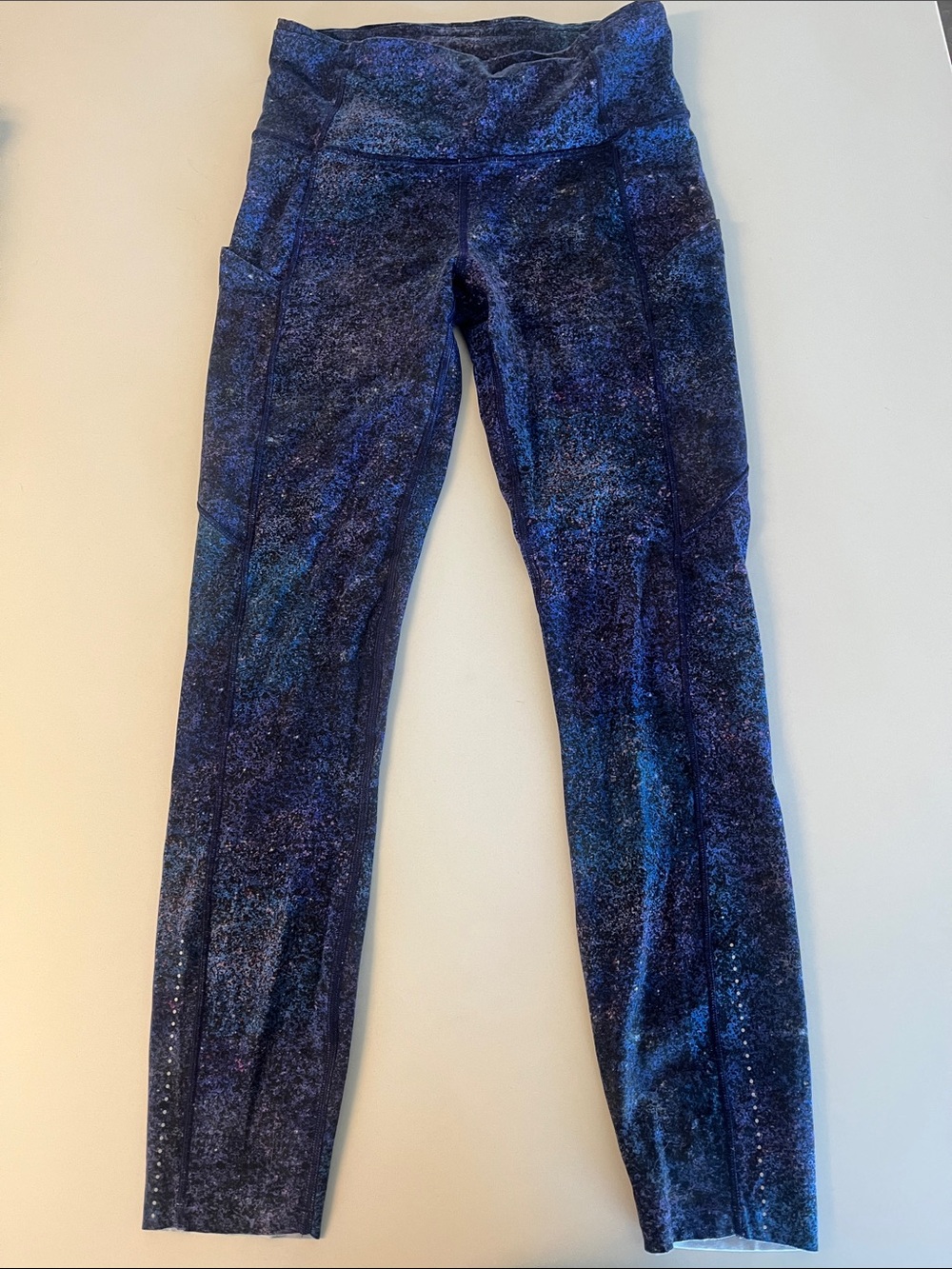 Lululemon Fast and Free Galaxy Print